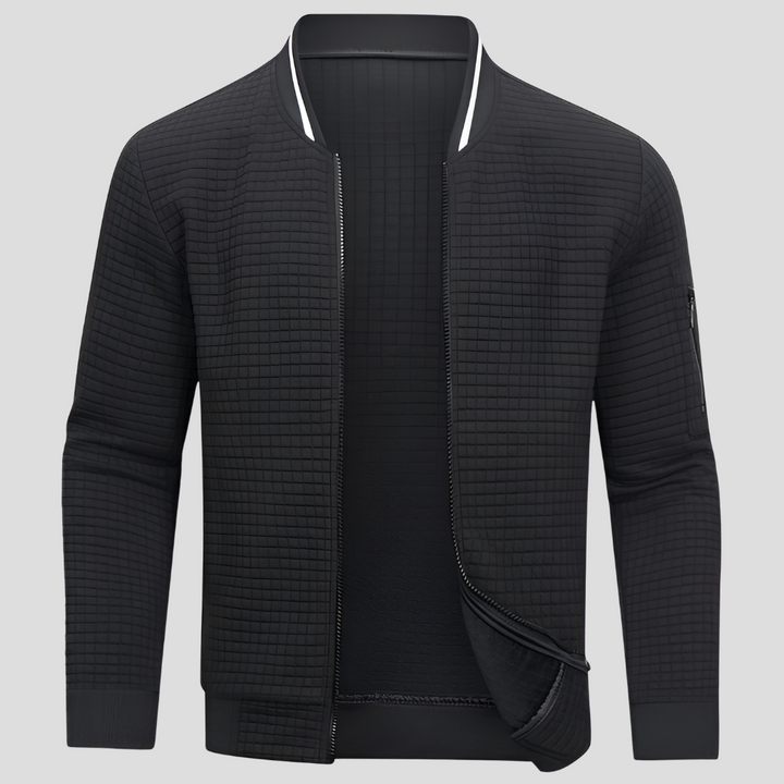 Warme Herren-Strickjacke