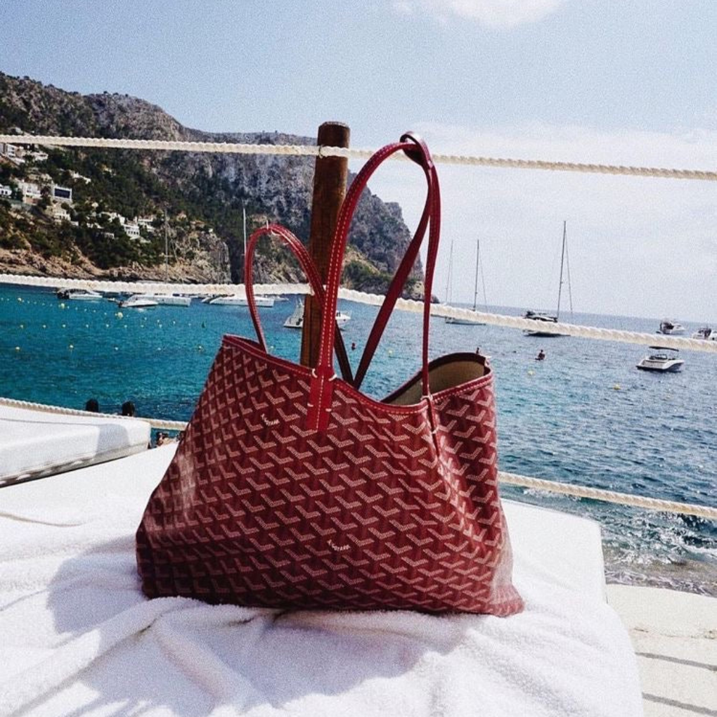 Schicke Monogramm-Tragetasche für Damen