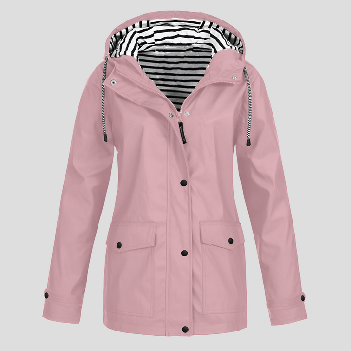 Wasser- und winddichte Damenjacke