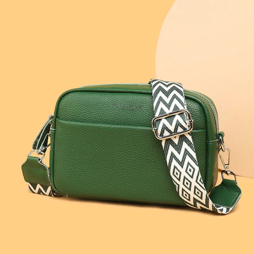 Damenhandtasche aus echtem Leder