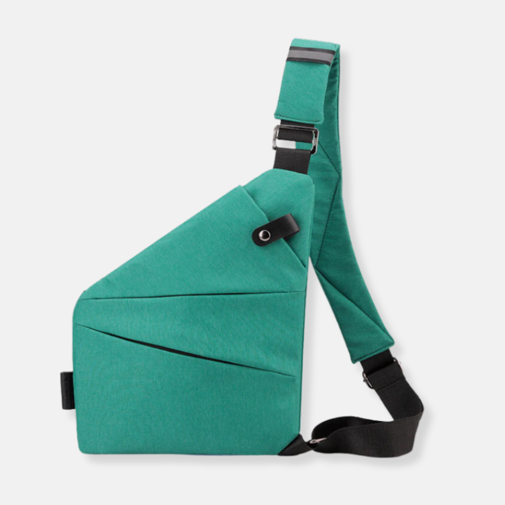 Minimalistische Umhängetasche mit Diebstahlschutz