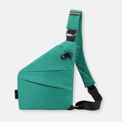 Minimalistische Umhängetasche mit Diebstahlschutz