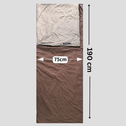 Kompakter Schlafsack