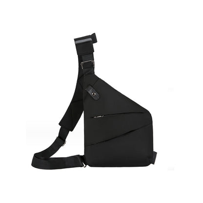 Anti-Diebstahl Schulter-Crossbody-Tasche mit mehreren Fächern