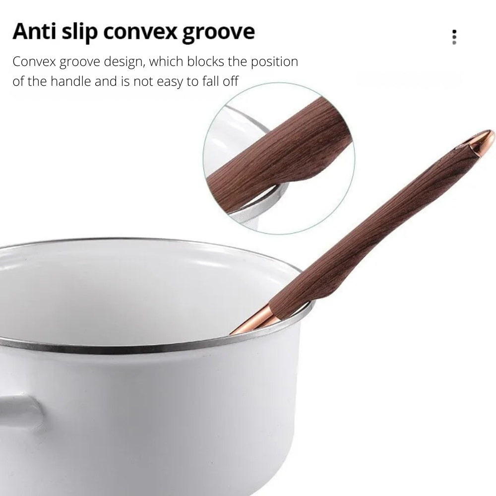 Luxuriöses 10-teiliges Kochutensilien-Set aus Silikon