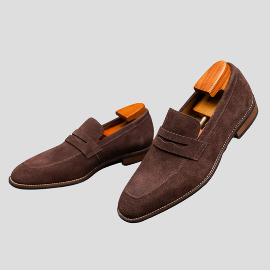 Wildleder-Loafer für Herren