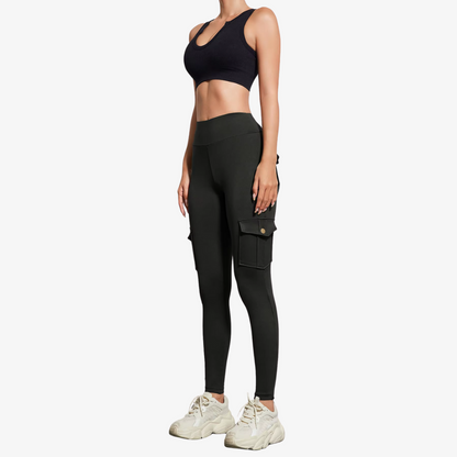 Elegante Slim-Fit-Hose mit hohem Bund