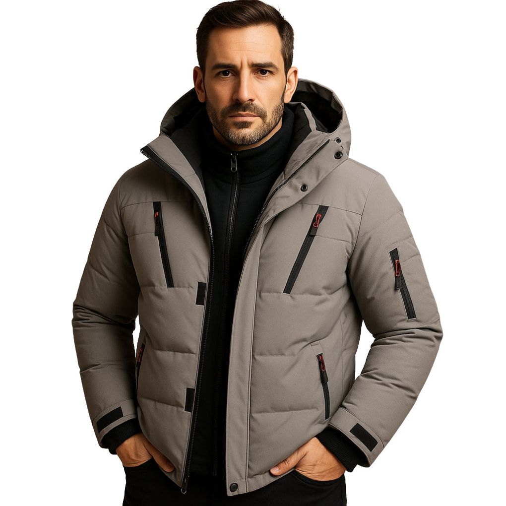 Herren-Winterjacke wasserdicht