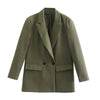 Elegante Double-Breasted Blazer voor Dames