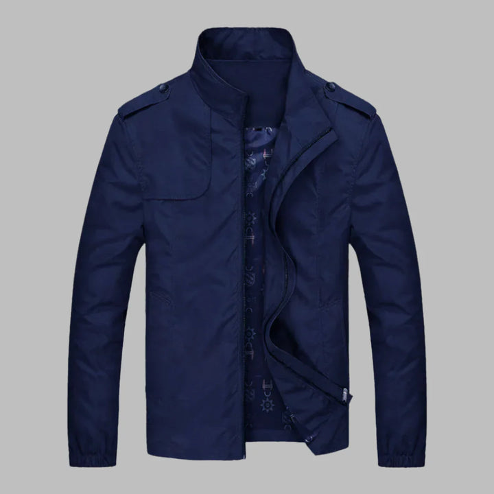 Herren-Alltagsjacke mit Reißverschluss