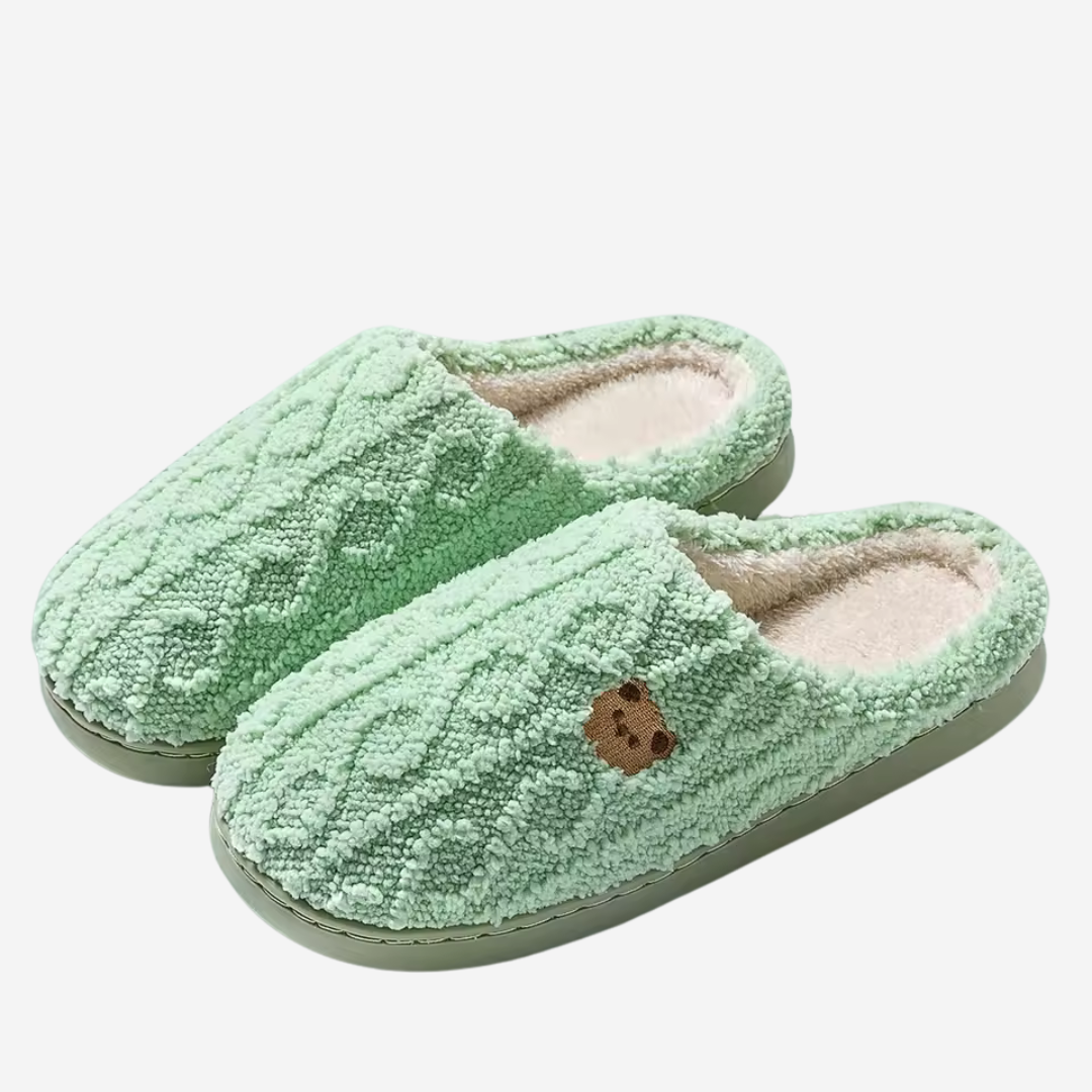 Warm Plush Slippers for Women