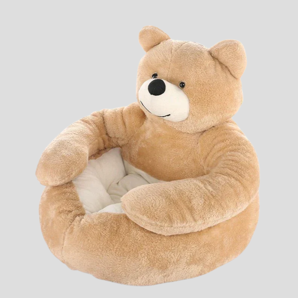 Flauschiges Ruhebett für Haustiere