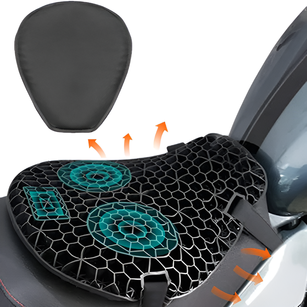 Motorrad-Gel-Sitzpolster für Langstreckenfahrten