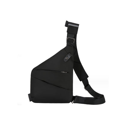 Anti-Diebstahl Schulter-Crossbody-Tasche mit mehreren Fächern