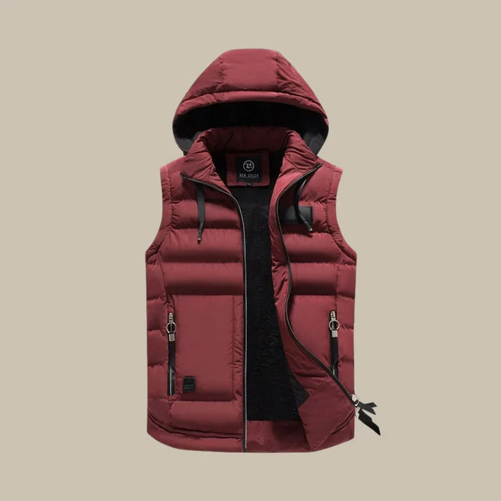 Gepolsterter Bodywarmer für Herren