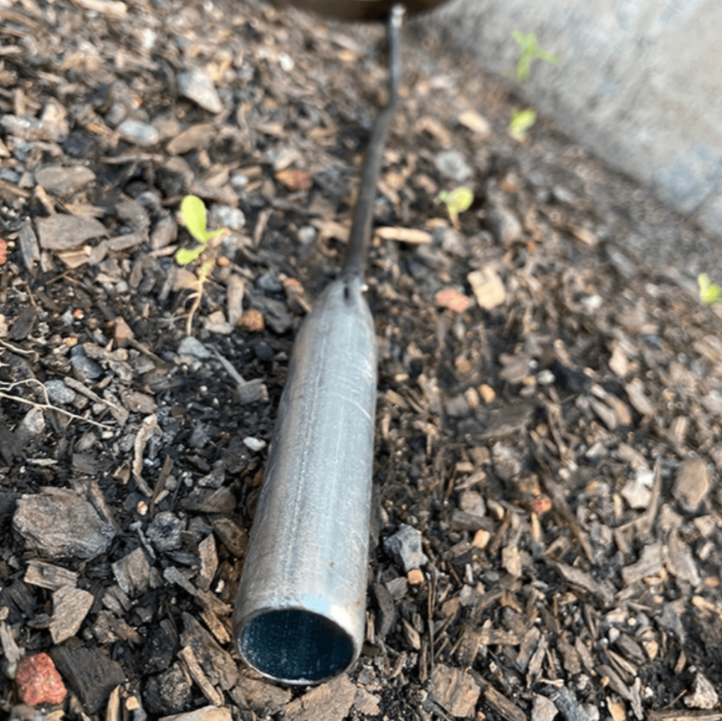 Hohlhacke aus Stahl für die Gartenarbeit