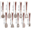 Luxuriöses 10-teiliges Kochutensilien-Set aus Silikon