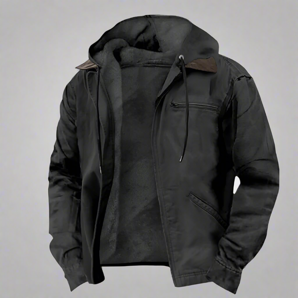 Klassische Kapuzenjacke für Herren