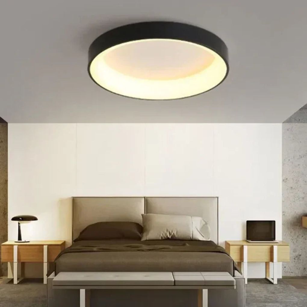 Scandinavian round LED ceiling lights