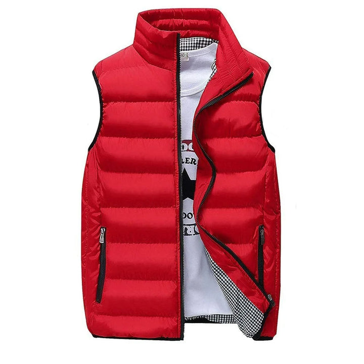 Leichtgewicht-Steppweste für Herren mit sportlichem Design
