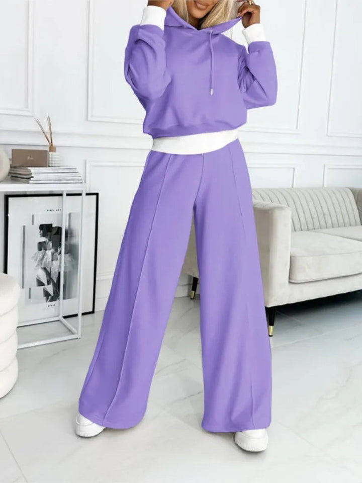 Stilvolle Zweiteilige Damen-Lounge- und Jogging-Set