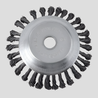 Unkrautbürste und -trimmer aus Karbonstahl (Nur Bürste)