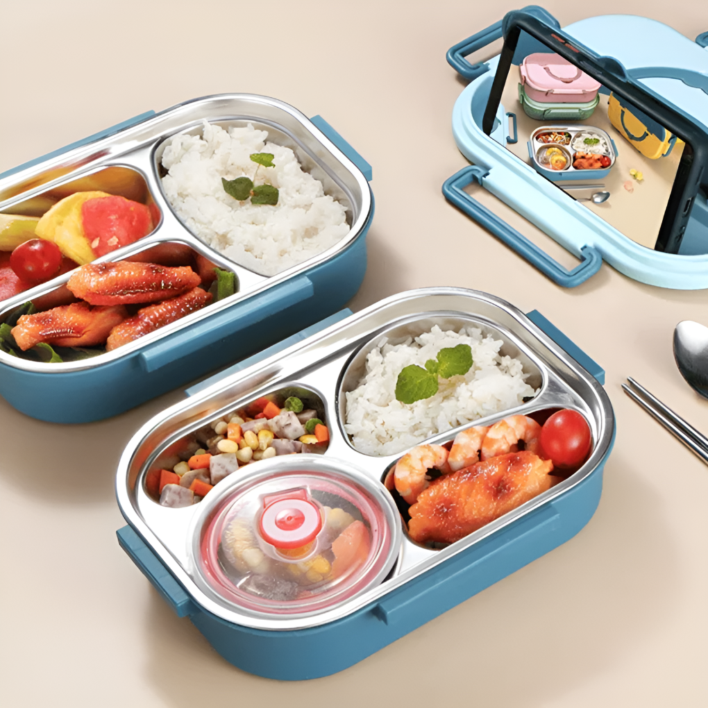 Thermo-Lunchbox aus Edelstahl