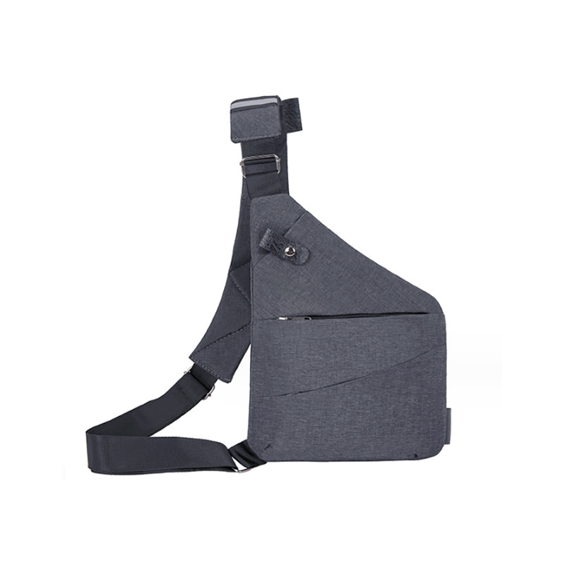 Anti-Diebstahl Schulter-Crossbody-Tasche mit mehreren Fächern