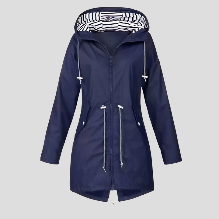 Wasserdichte Kapuzenjacke für Damen