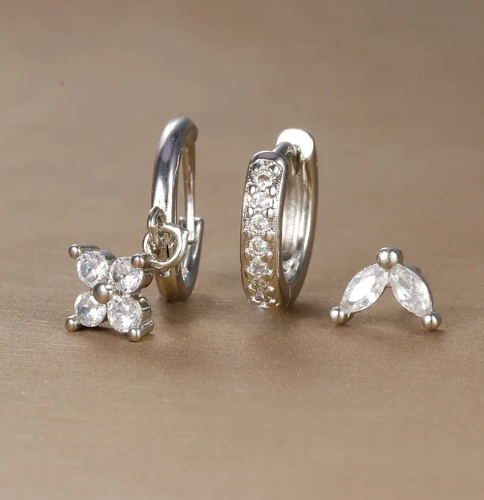 Elegantes Ohrring-Set für Damen