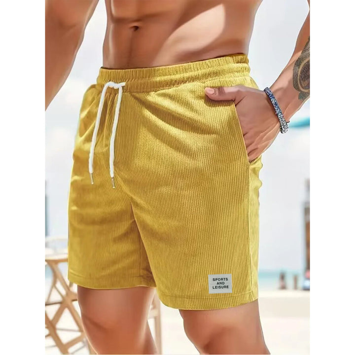 Herren Cord-Shorts