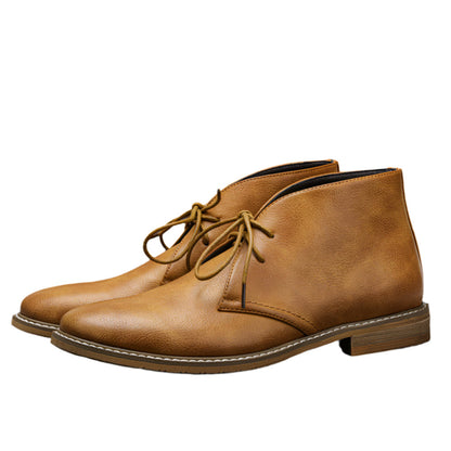 Klassische Herren-Desertboots im Vintage-Stil