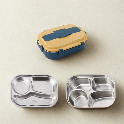 Thermo-Lunchbox aus Edelstahl