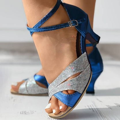 Elegante Pailletten-Heels für Damen