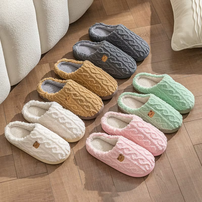Warm Plush Slippers for Women