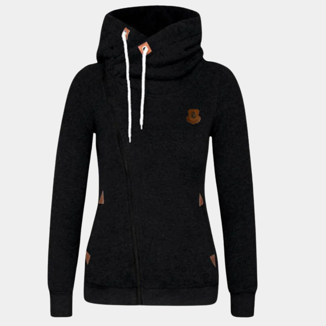 Ärmellose Weste mit Kapuze