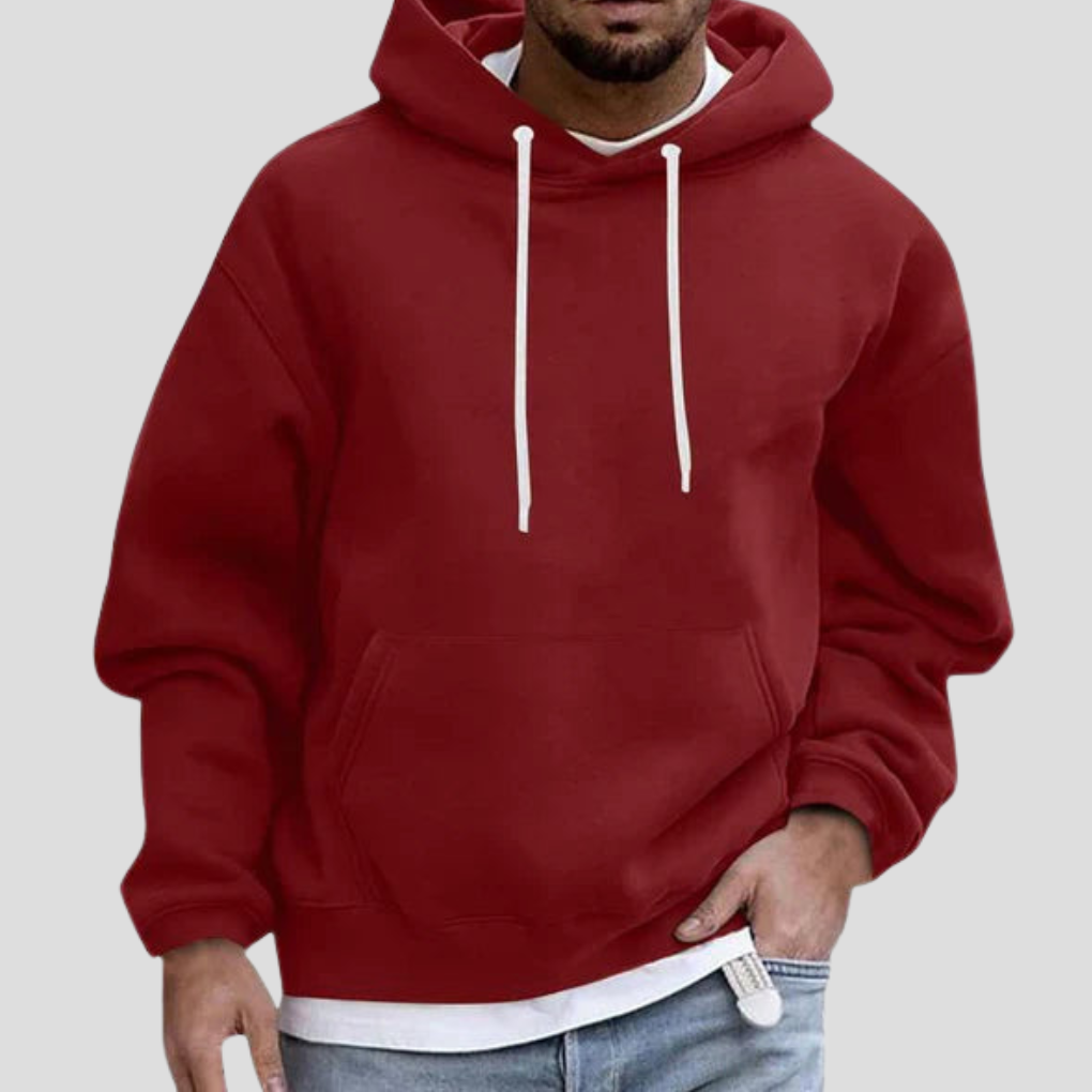 Herren-Hoodie mit Taschen