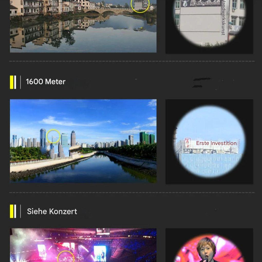 Militärisches HD-Fernglas 40x22 Professionelles Jagdfernrohr