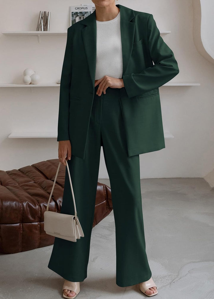 Damen Blazer und Hose Set für Büro und Freizeit