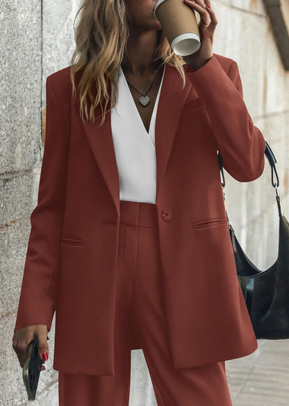 Damen Blazer und Hose Set für Büro und Freizeit