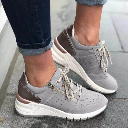 Trendige Sneakers mit dicker Sohle für Damen