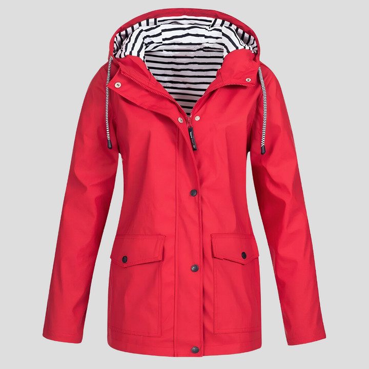 Wasser- und winddichte Damenjacke