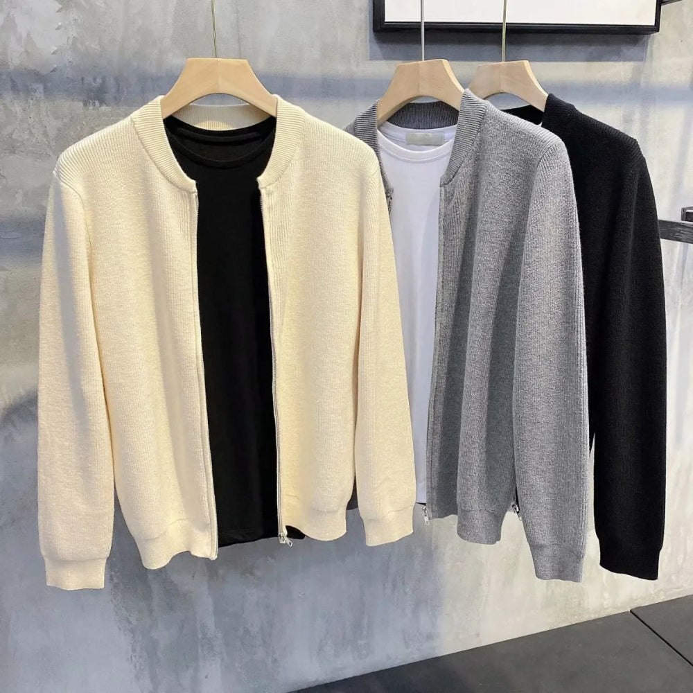 Warme und stylische Strickjacke für Herren