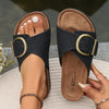 Orthopädische flache Sandalen für Damen