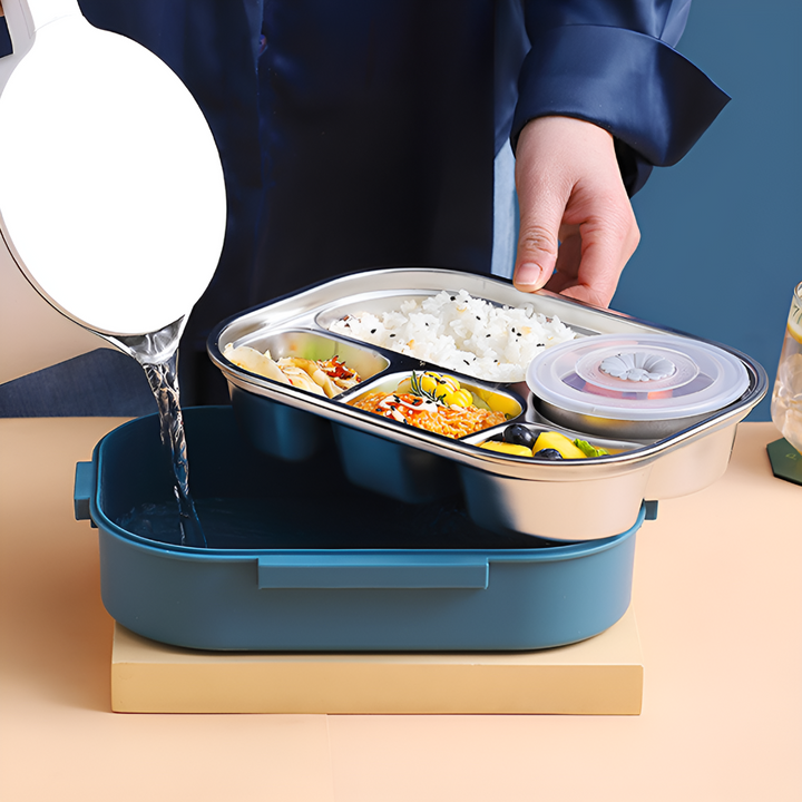 Thermo-Lunchbox aus Edelstahl