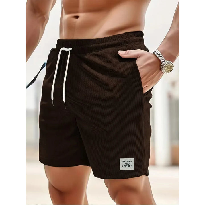 Herren Cord-Shorts
