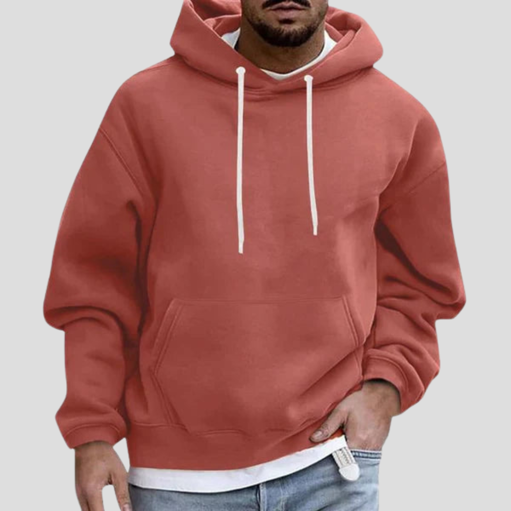 Herren-Hoodie mit Taschen