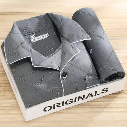 Rex – Pyjama-Set mit Hemd und Knopfleiste