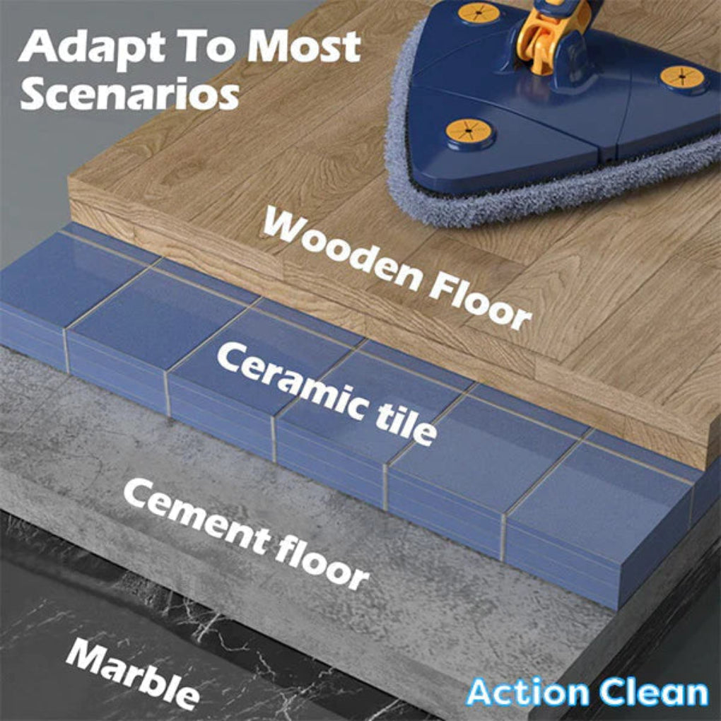 Triangle Flachmopp für die effiziente tägliche Reinigung