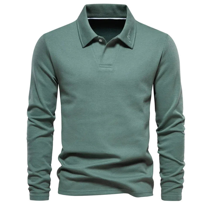 Lässiger Polopullover für Herren – Zeitloser Komfort für jeden Tag